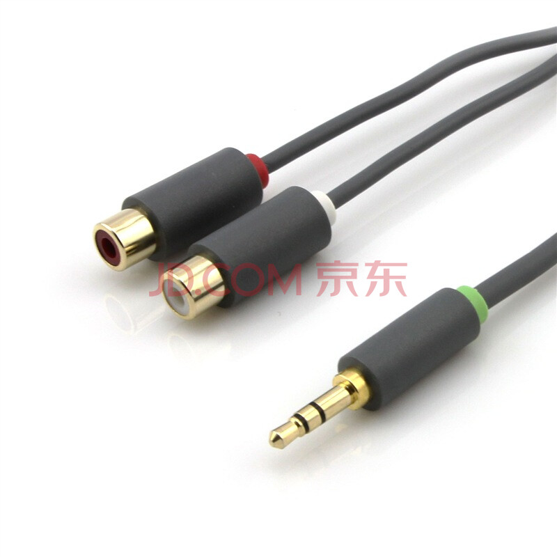 CE-LINK 2087 DC3.5mm公對2RCA母立體聲音頻線 數(shù)字時(shí)代的經(jīng)典橋梁